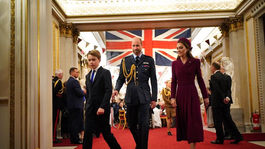 Prinz George, Prinz William und Prinzessin Kate, Mai 2025