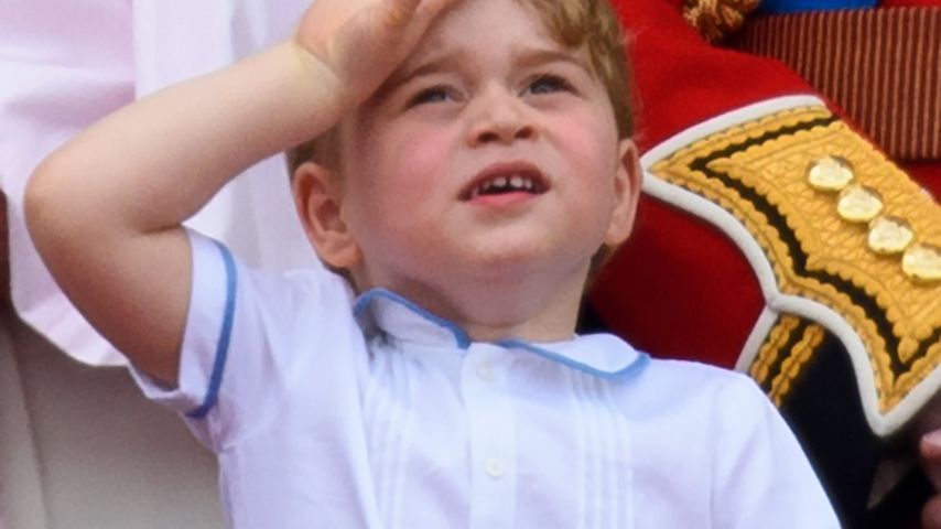 Wow, so viele Flugzeuge: Prinz George völlig hin und weg