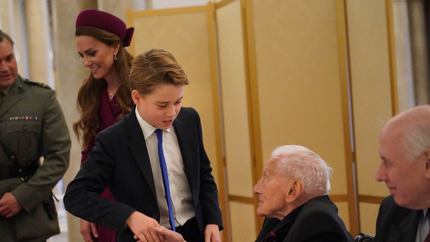 Prinz George und ein Veteran, Mai 2025