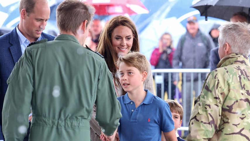 Zu früh? Prinz George (11) absolviert seine erste Flugstunde