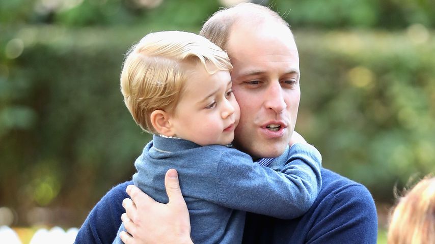 Prinz George und Prinz William in Kanada