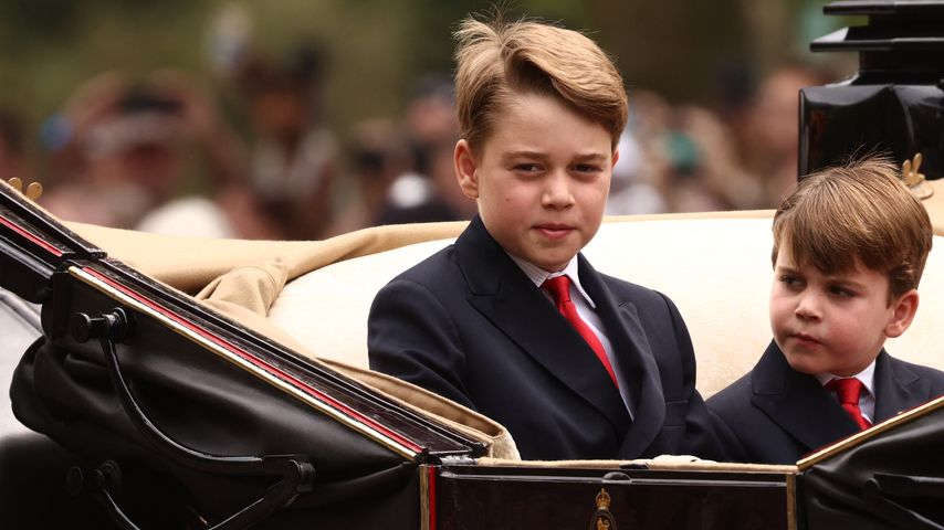Prinz George und Prinz Louis beim Trooping the Colour 2023
