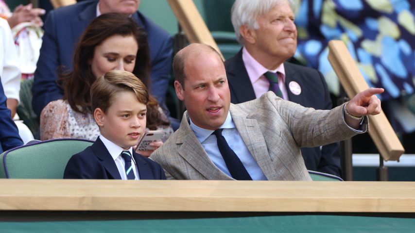 Prinz George und Prinz William im Juli 2022