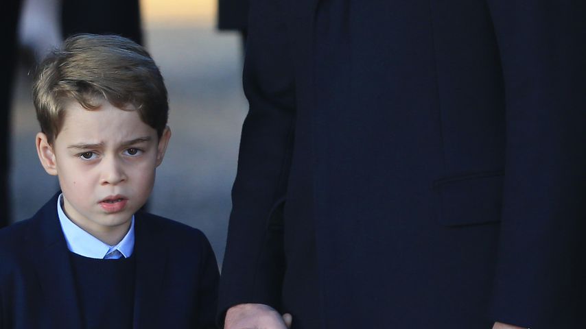 Prinz George und Prinz William im Dezember 2019