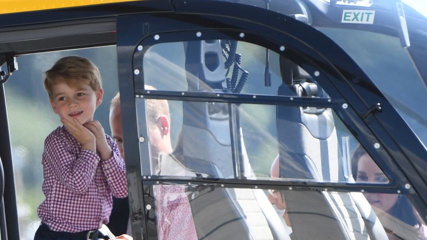 Prinz George und Prinz William in Hamburg