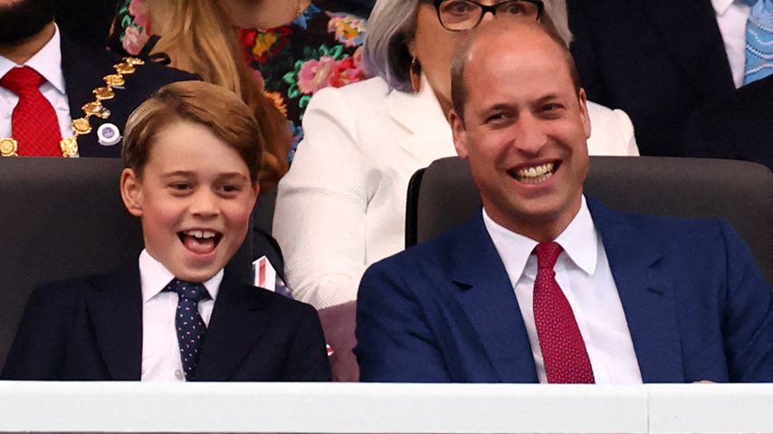Traumberuf: Prinz George und Papa William lieben die Polizei