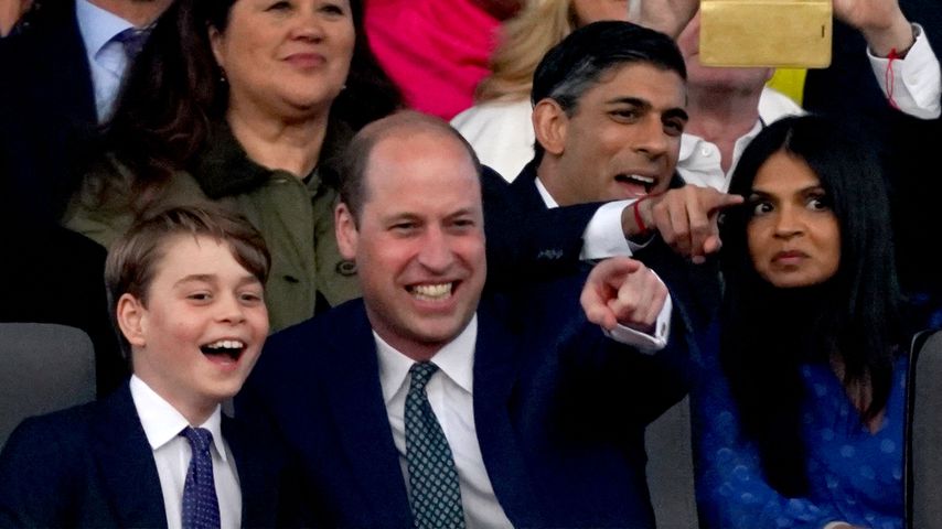 Baby-Attacke! Prinz William wird von einem Kind überrascht