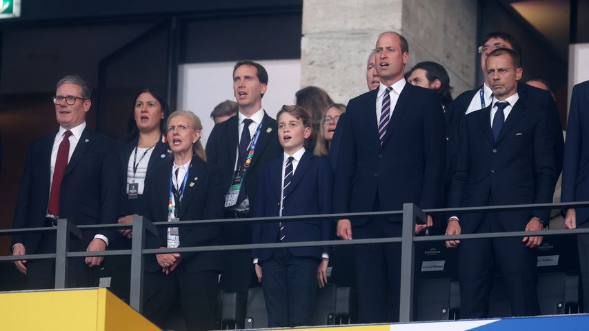 Prinz George und Prinz William in Berlin