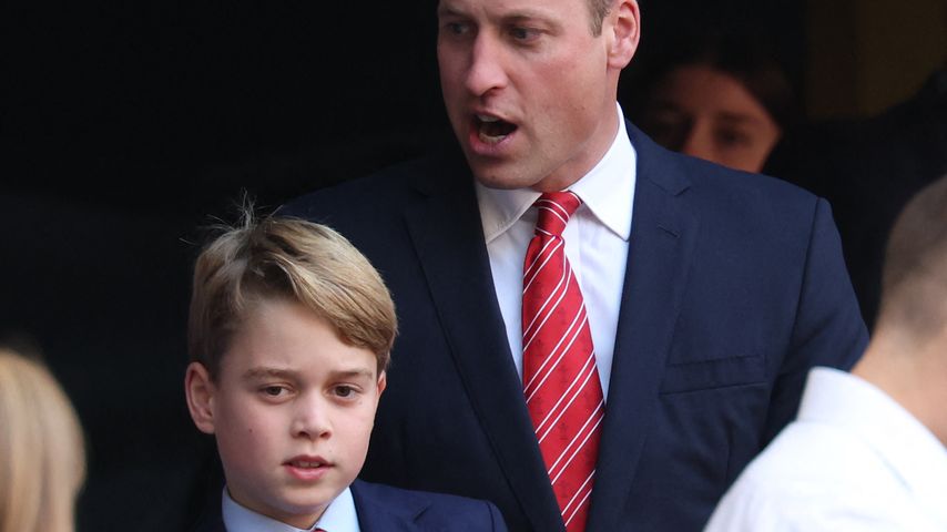 Wie Papa: Prinz George soll in Williams Fußstapfen treten