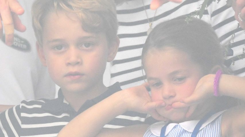Prinz George und Prinzessin Charlotte bei der The King's Cup Regatta