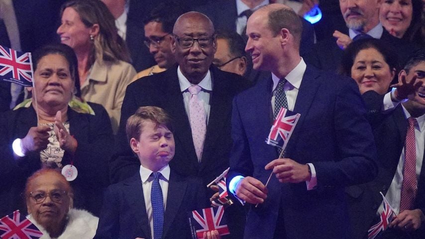 Prinz George und Prinz William, Mai 2023