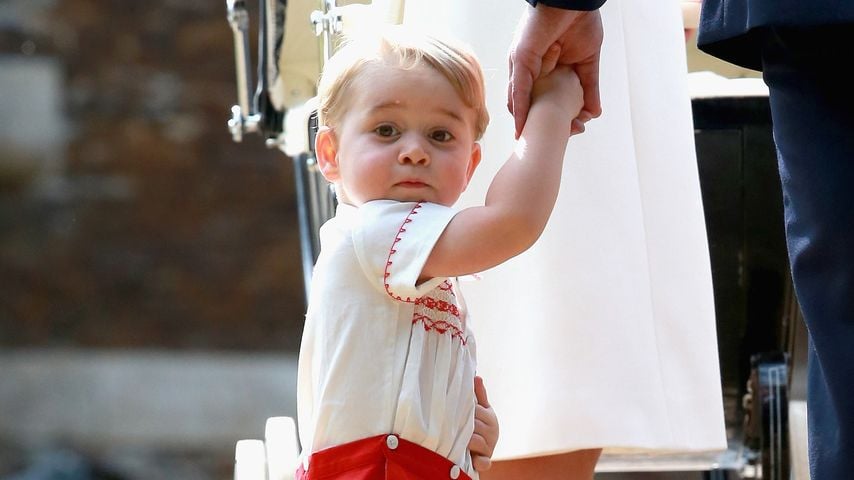 Prinzessin Charlottes Taufe: Bruder George büxt aus!