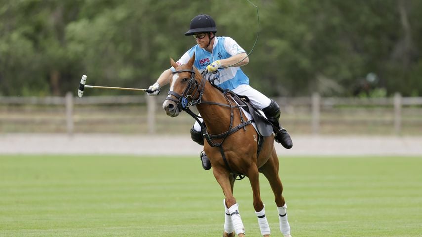 Prinz Harry beim Polo Cup von Sentebale 2022