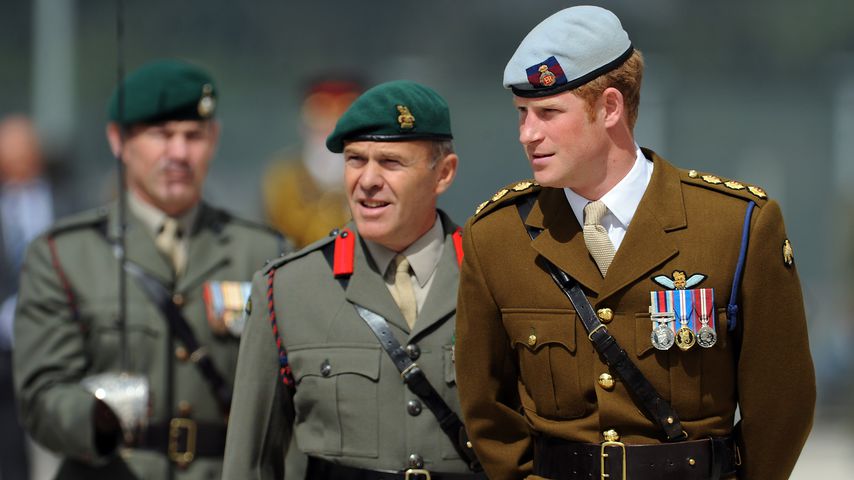 Prinz Harry bei den Royal Marines im August 2013