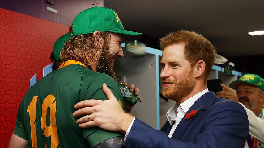Prinz Harry bei der Rugby-WM, 2019