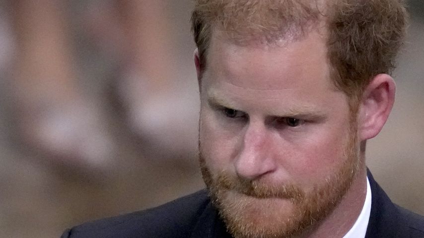 Prinz Harry bei der Krönung von König Charles III.