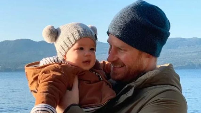 Prinz Harry und sein Sohn Archie Harrison