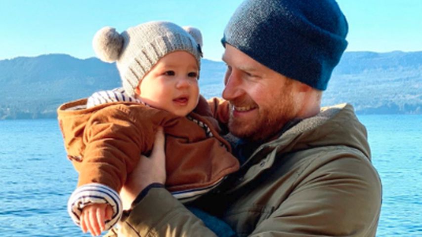 Prinz Harry und sein Sohn Archie Harrison