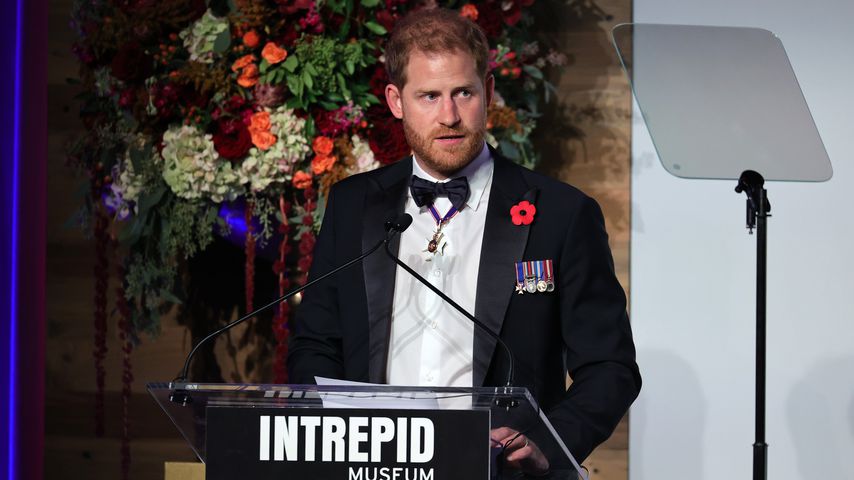 Prinz Harry im Intrepid Museum in New York, November 2021