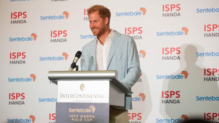 Prinz Harry beim Polo Cup Gala Dinner, August 2023