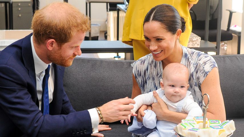 Prinz Harry, Herzogin Meghan und Archie Harrison, 2020
