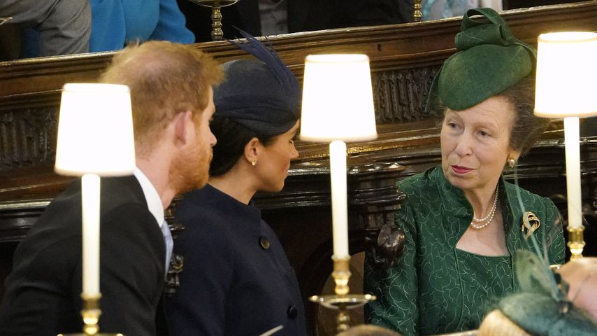 Prinz Harry, Herzogin Meghan und Prinzessin Anne