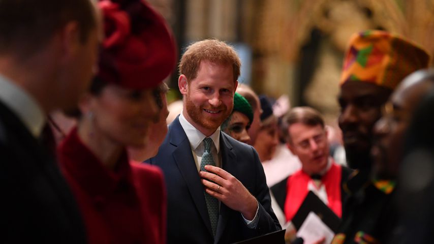 Prinz Harry im März 2020