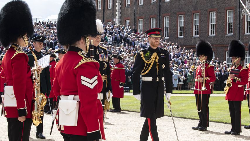 Prinz Harry beim jährlichen Gründertag "Oak Apple Day" des Royal Hospitals Chelsea, 2019