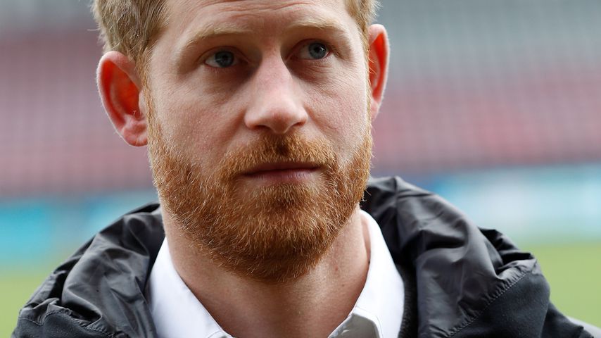 Prinz Harry besucht den Twickenham Stoop in London im November 2019