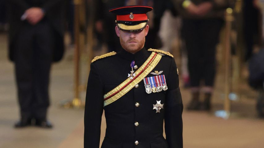 Prinz Harry in Militäruniform im September 2022
