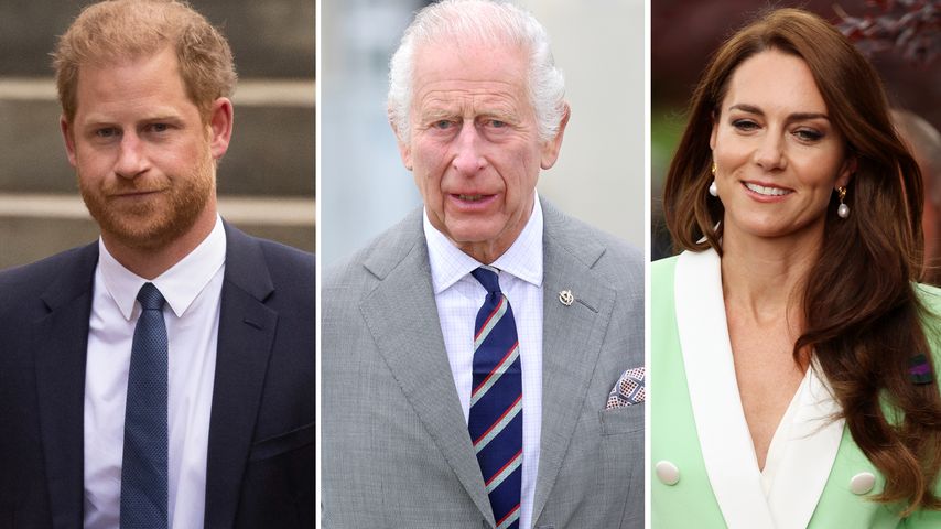 Überrumpelt: Prinz Harry umgeht Fragen zu Charles und Kate
