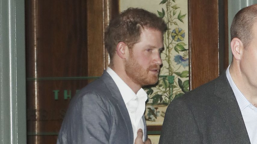 Prinz Harry vor einem Restaurant in London im Januar 2020