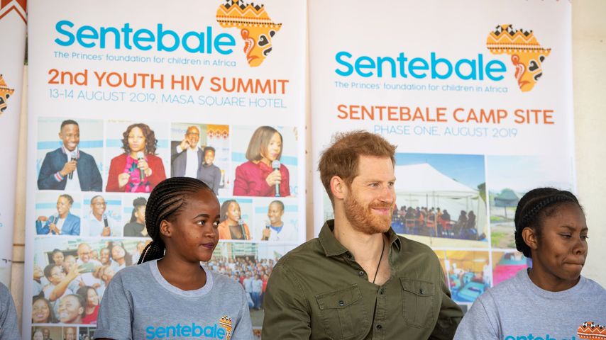 Prinz Harry in Botswana, 2019