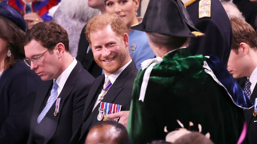Prinz Harry in der Westminster Abbey, 2023