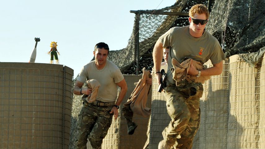 Prinz Harry während eines Einsatzes in Afghanistan im Jahr 2012