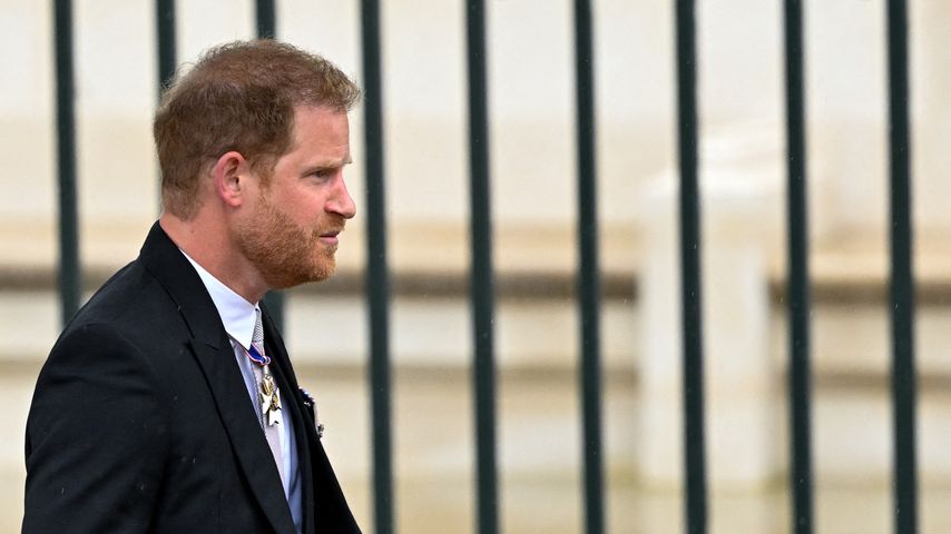 Prinz Harry am Tag der Krönung