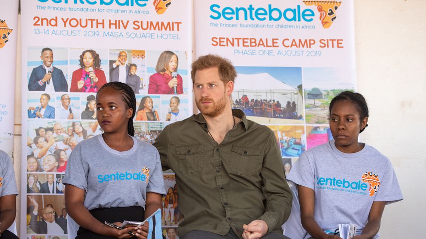 Prinz Harry in Botswana
