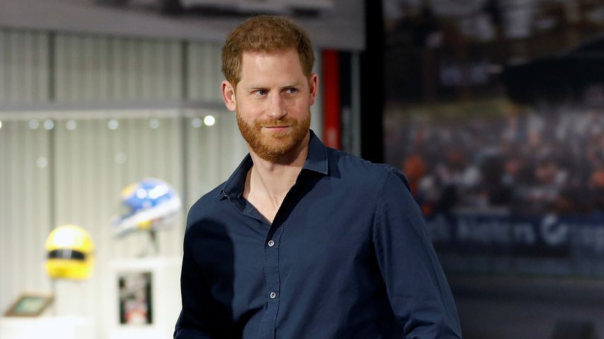 Prinz Harry in Northampton, 2020