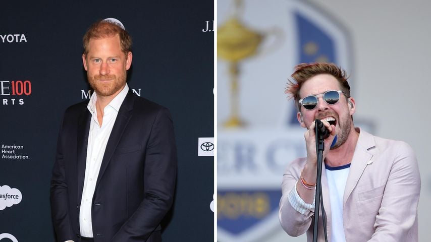 Collage: Prinz Harry, Ricky Wilson
