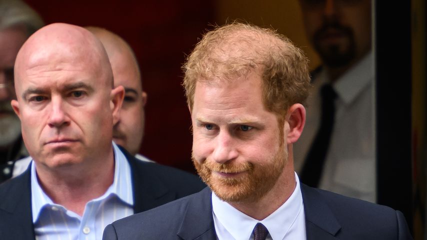 Prinz Harry verlässt das Gericht, Juni 2023
