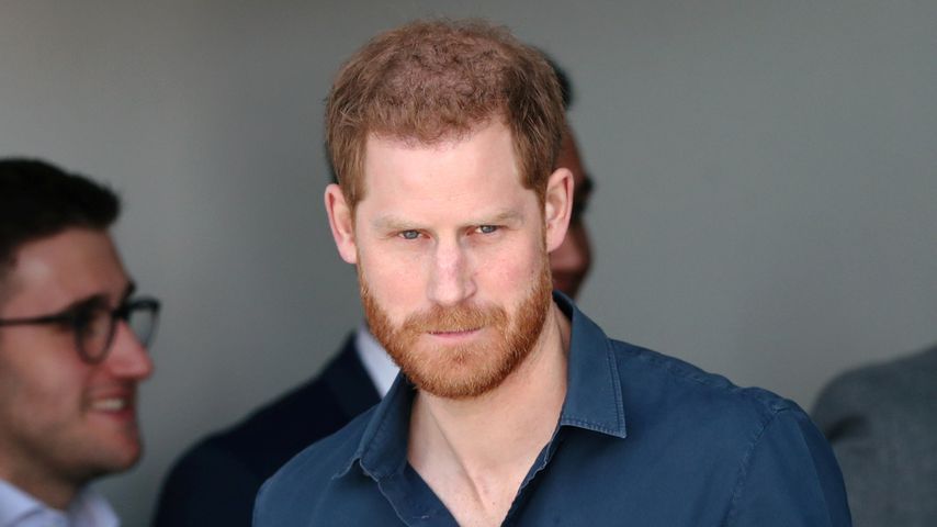 Prinz Harry in Northampton im März 2020