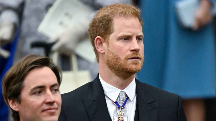 Prinz Harry auf der Krönung von König Charles