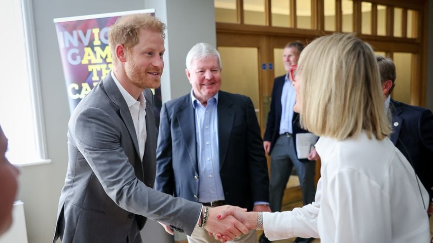 Prinz Harry bei seinem Besuch in London im Mai 2024