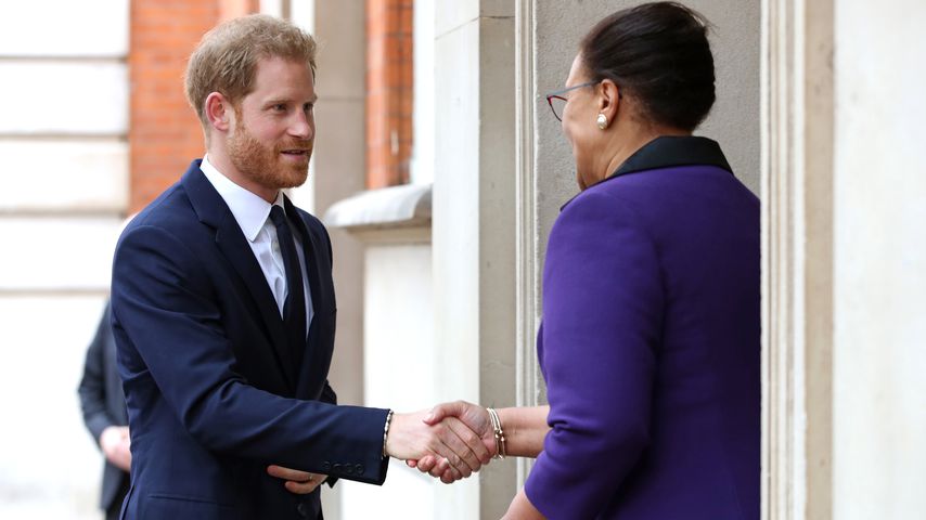 Prinz Harry bei einer Gartenparty in London im Juni 2019