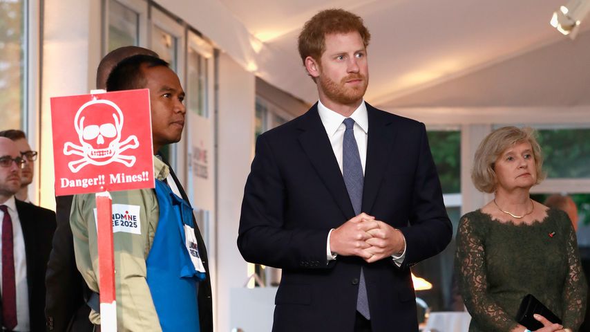 Prinz Harry beim "Landmine Free World 2025"-Event in London im April 2017