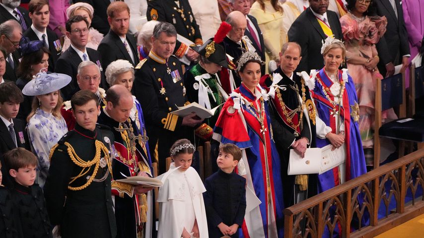 Prinz William und Prinz Harry in der Westminster Abbey, 2023