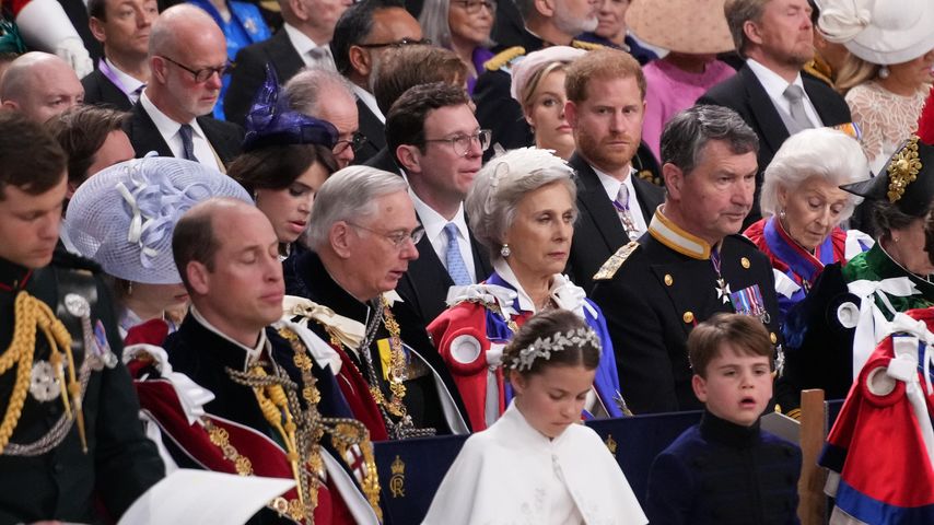 Prinz William und Prinz Harry in der Westminster Abbey, 2023