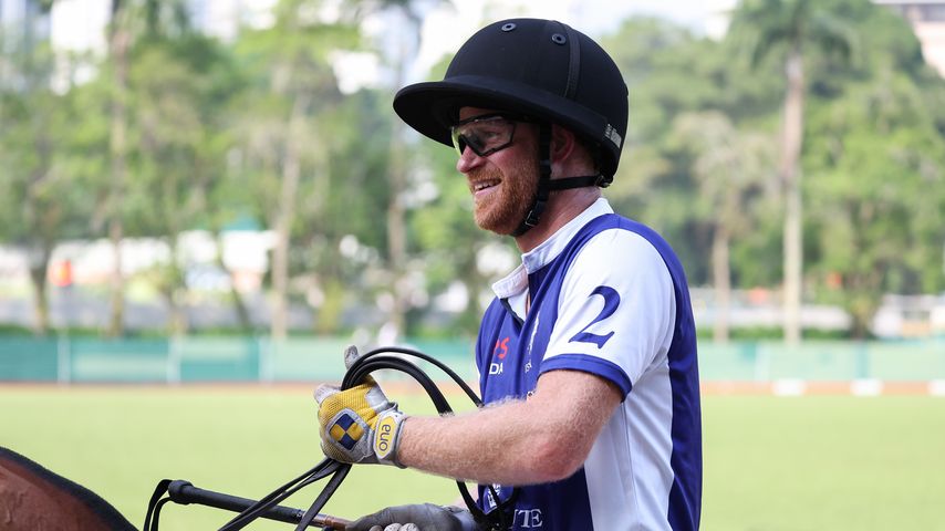 Prinz Harry beim Polo Cup von Sentebale, August 2023
