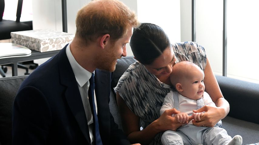 Prinz Harry und Herzogin Meghan mit Söhnchen Archie, September 2019