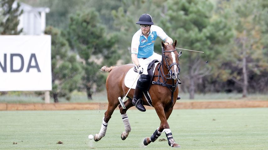 Prinz Harry beim Polospiel in Colorado, August 2021